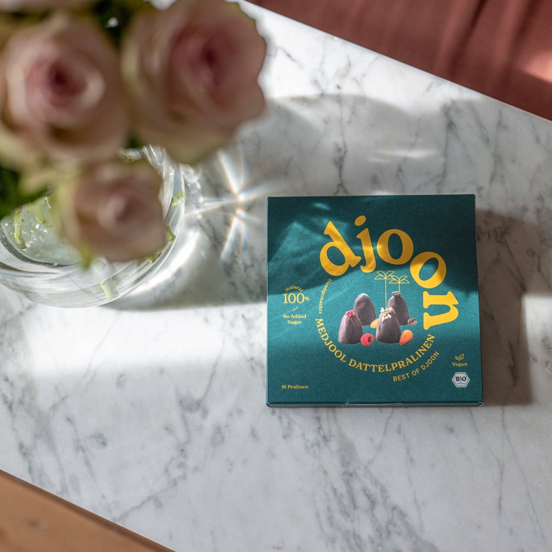 DJOON Dattelnpralinen – vegane Bio-Pralinen aus Deutschland neu gedacht
