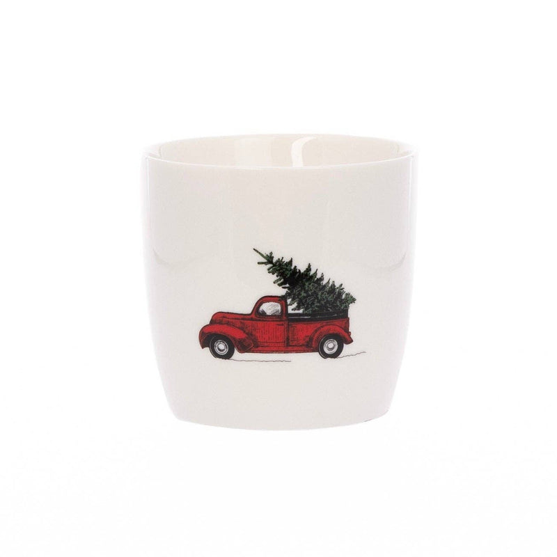 Sögne Krus Weiß auf dem Heimweg zu Weihnachten