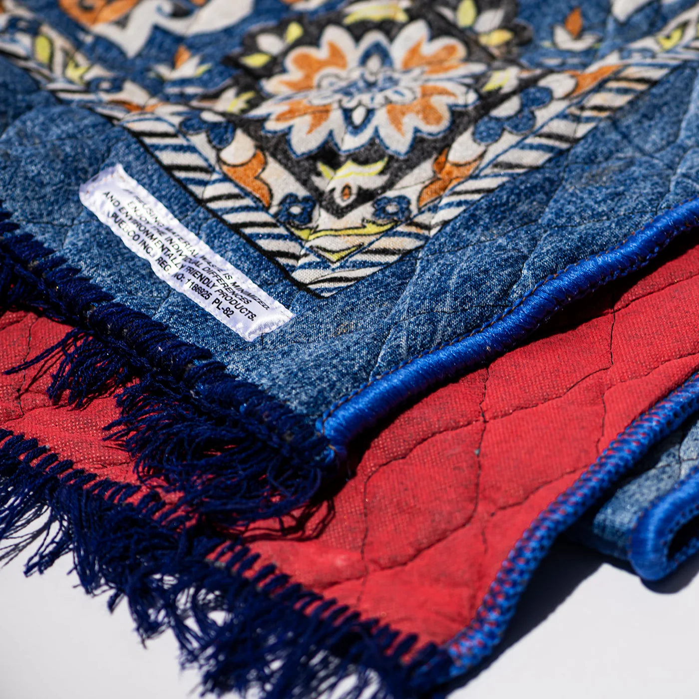 Indian Festival Rug Blue - GUNDT HOME