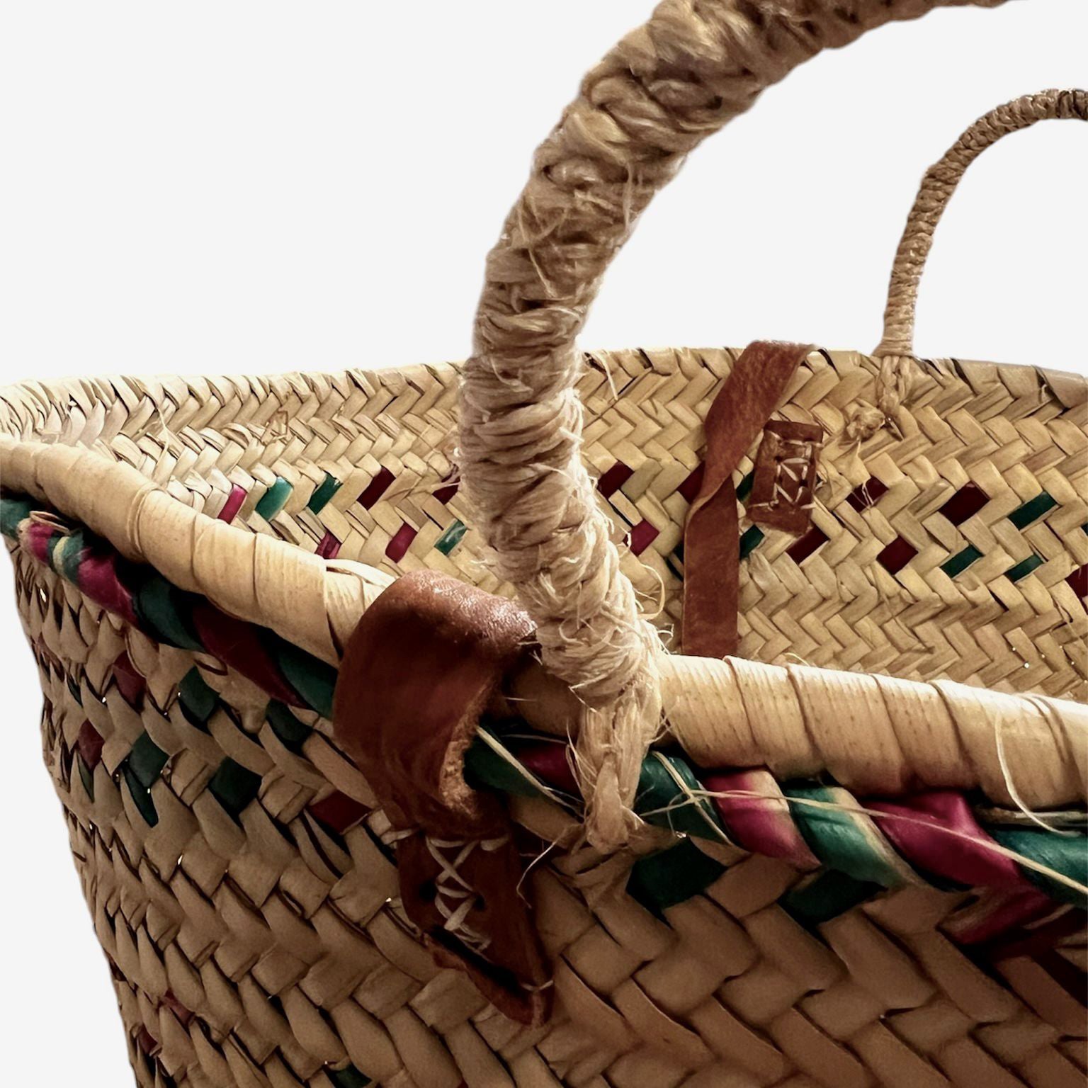 Rattan Shopper Multi L - GUNDT HOME