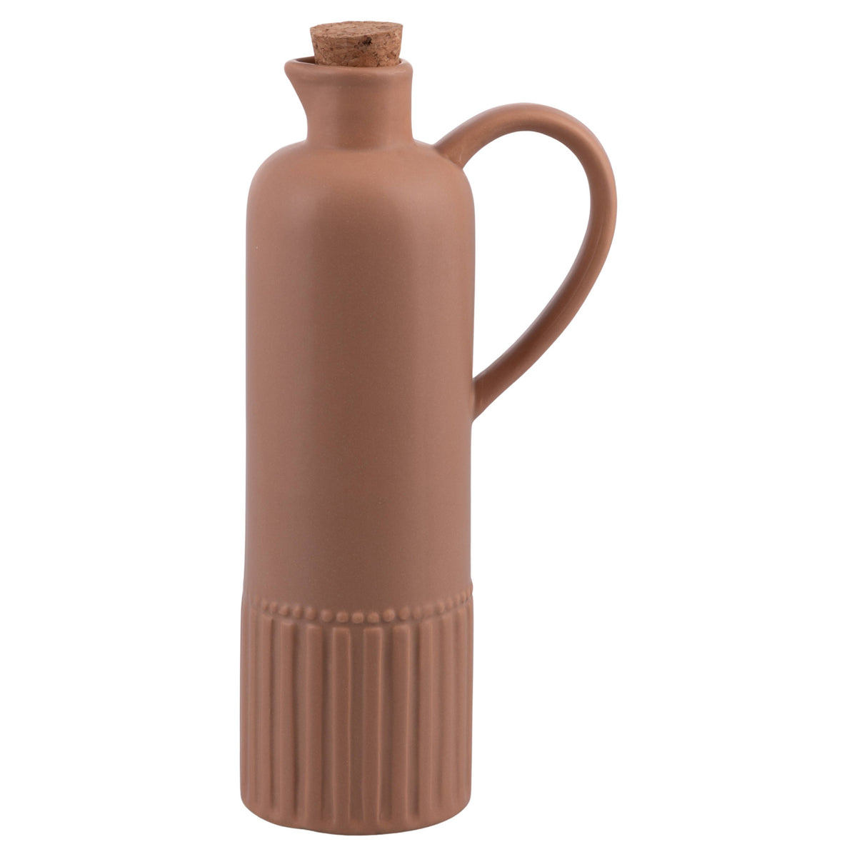 4 Töne Ölflasche „Terra“ / Korkverschluss, Fassungsvermögen 635 ml