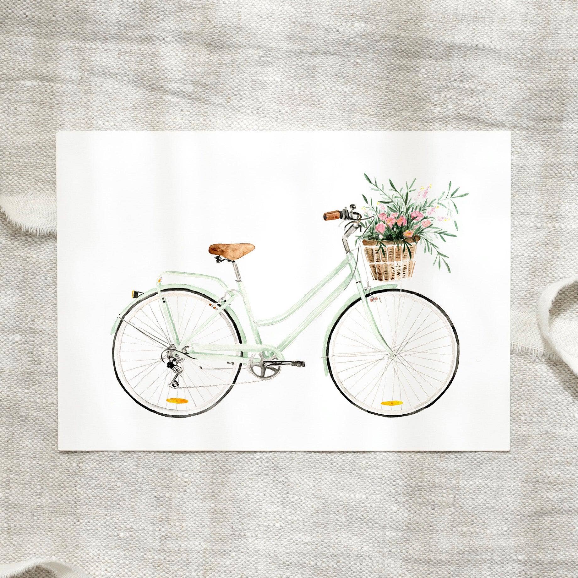 Postkarte - Bicycle Love - GUNDT HOME