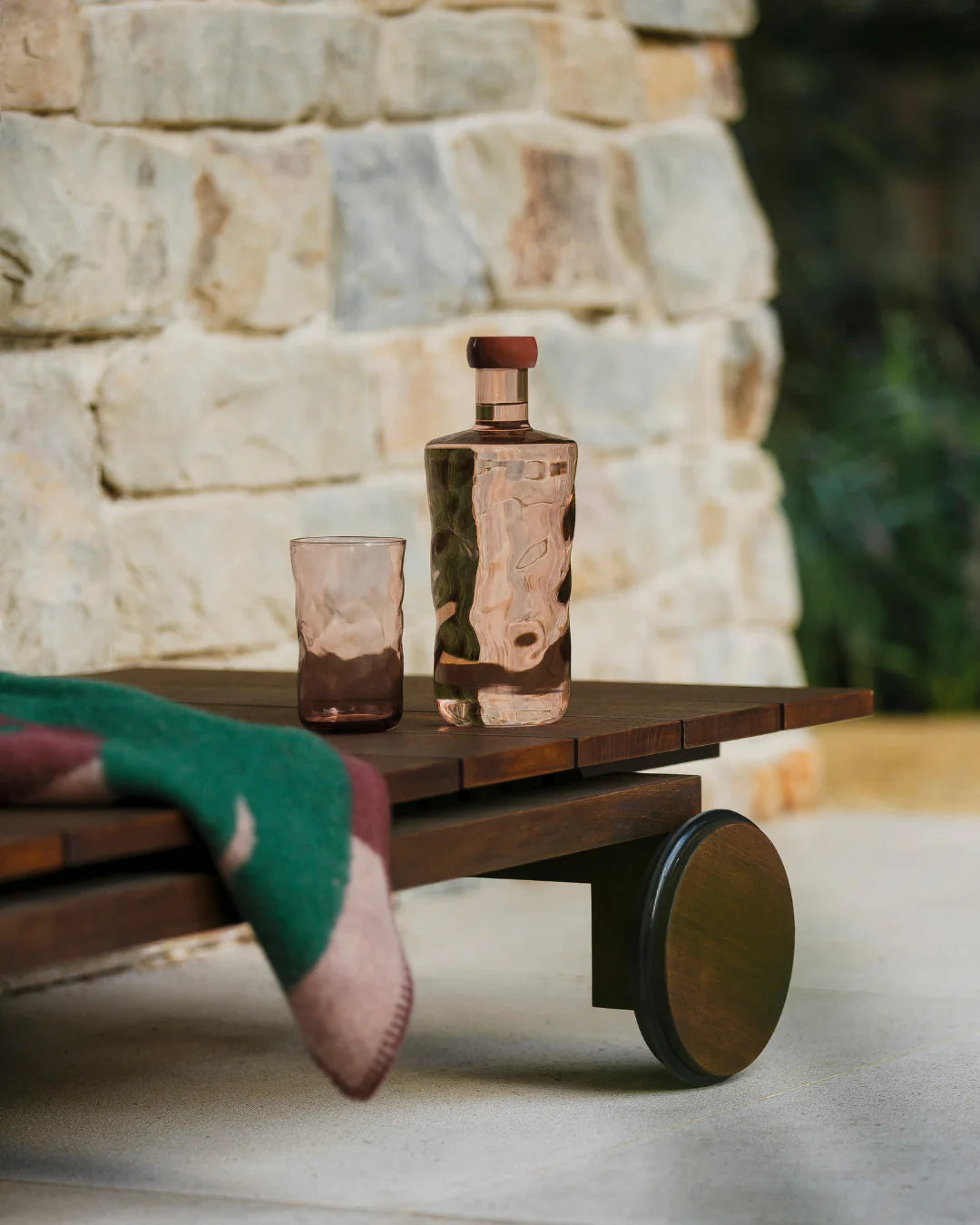 Wasserflasche Silt - Bordeauxe 0,75 - GUNDT HOME