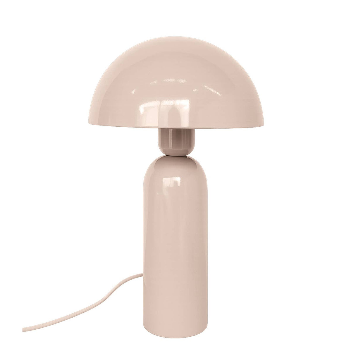 Lampe Abra beige Ø22 x H35 cm