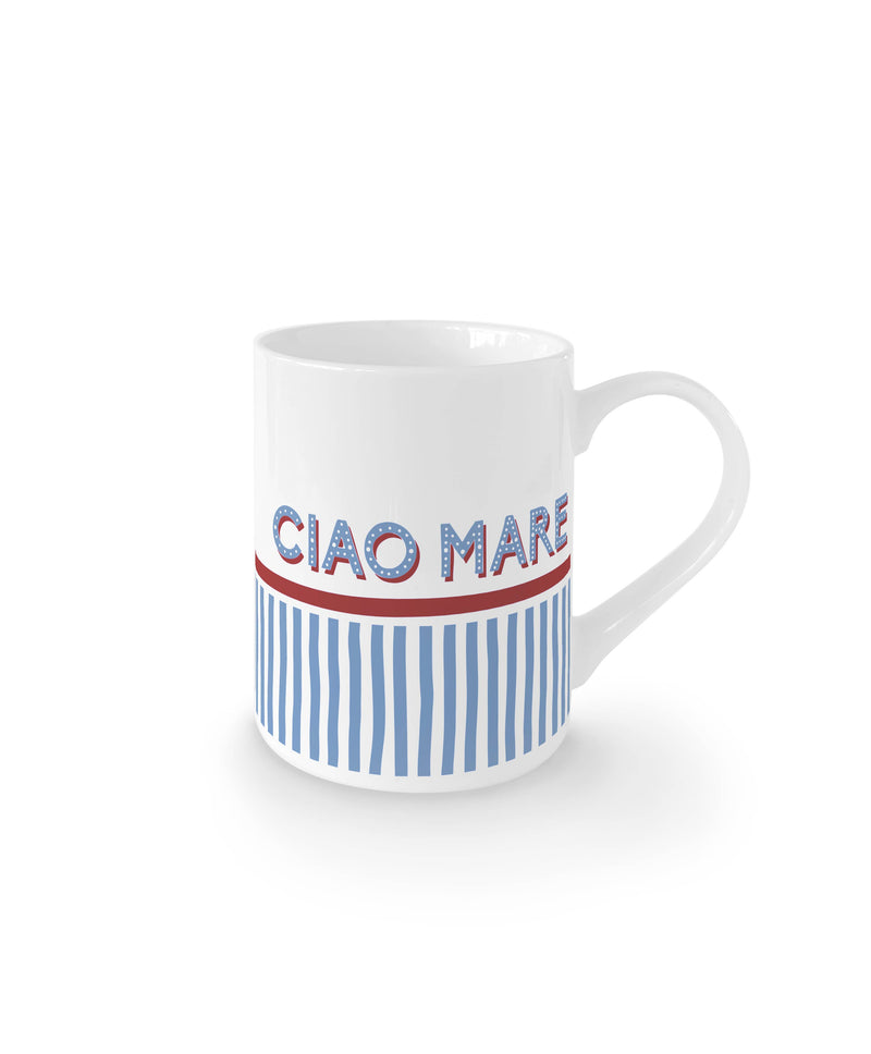 CIAO MARE - Neue Porzellantasse mit Aufschrift - GUNDT HOME