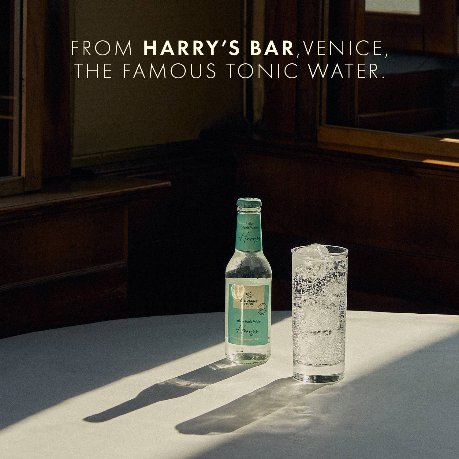 Indisches Tonic Water - Tonic Water Cipriani Food - 200ml: Italienisch/Englisch/Französisch - GUNDT HOME