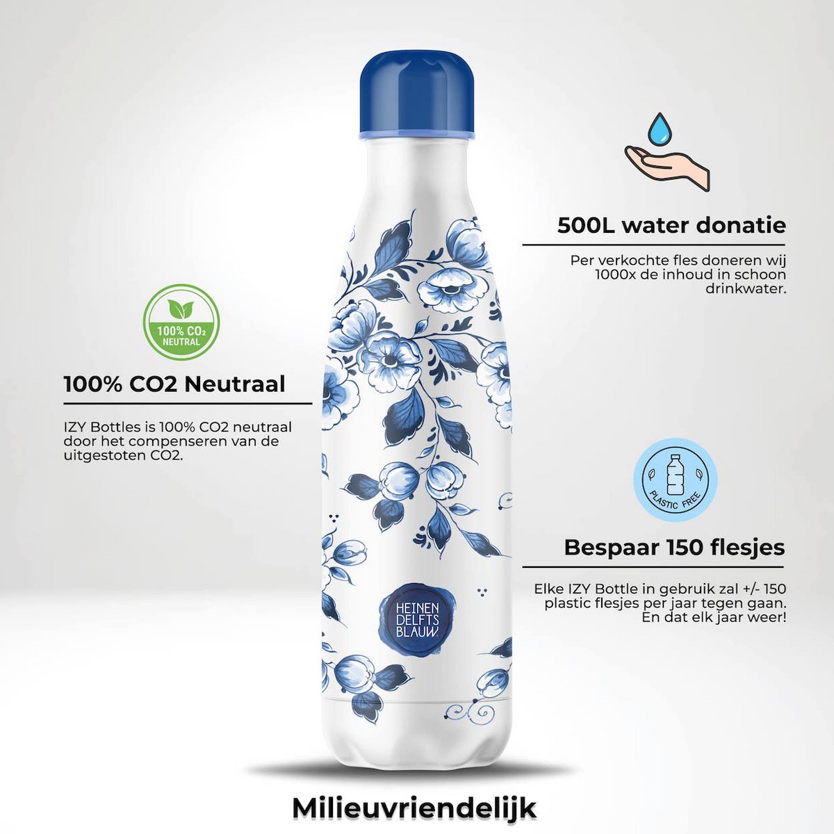 Heinen Delfter Blau – Blüte – 500 ml