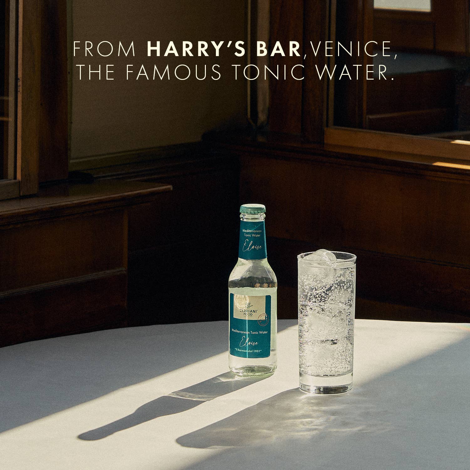 Mediterranean Tonic Water - Tonic Water Cipriani Food - 200: Italienisch/Englisch/Französisch - GUNDT HOME