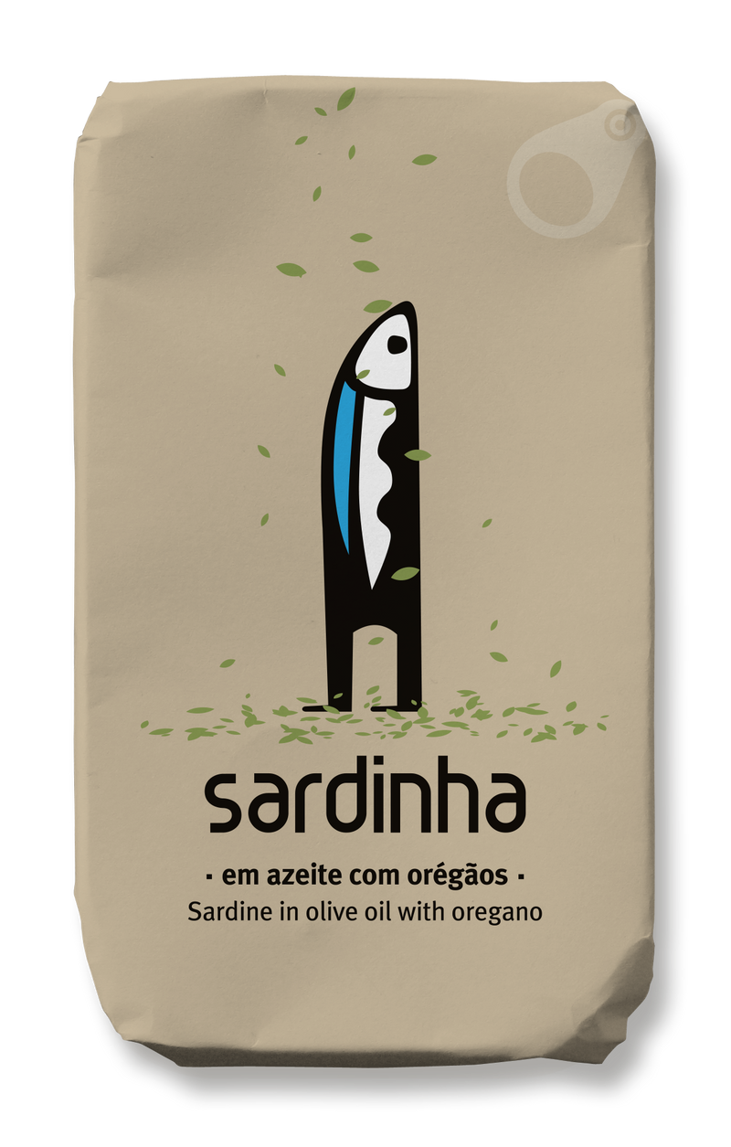 Sardine in Olivenöl mit Oregano