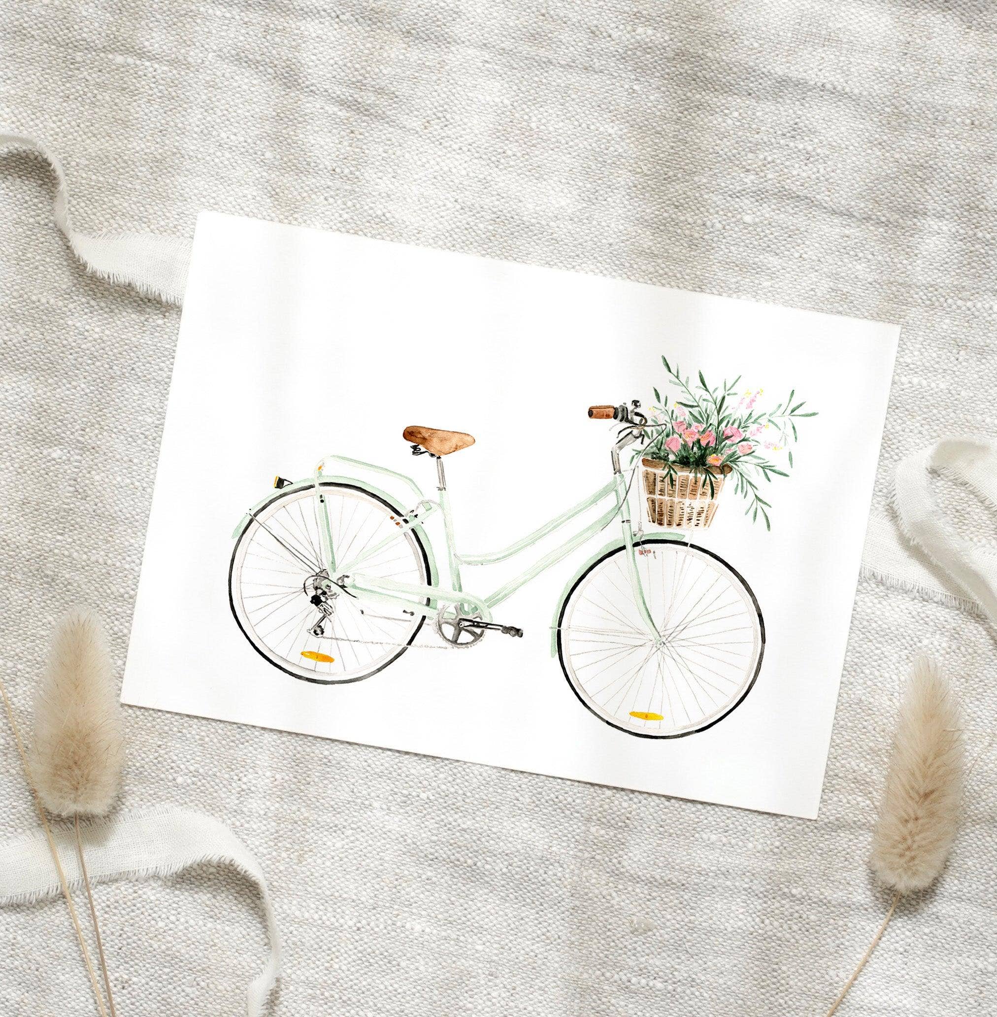Postkarte - Bicycle Love - GUNDT HOME