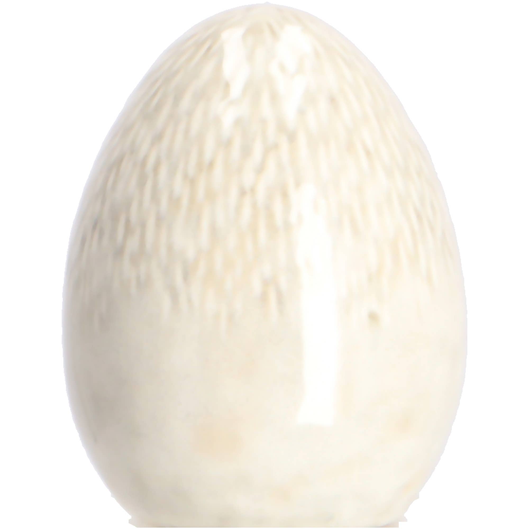 Keramik Ei Anila, D9cm, H11cm, Creme Glanz - GUNDT HOME