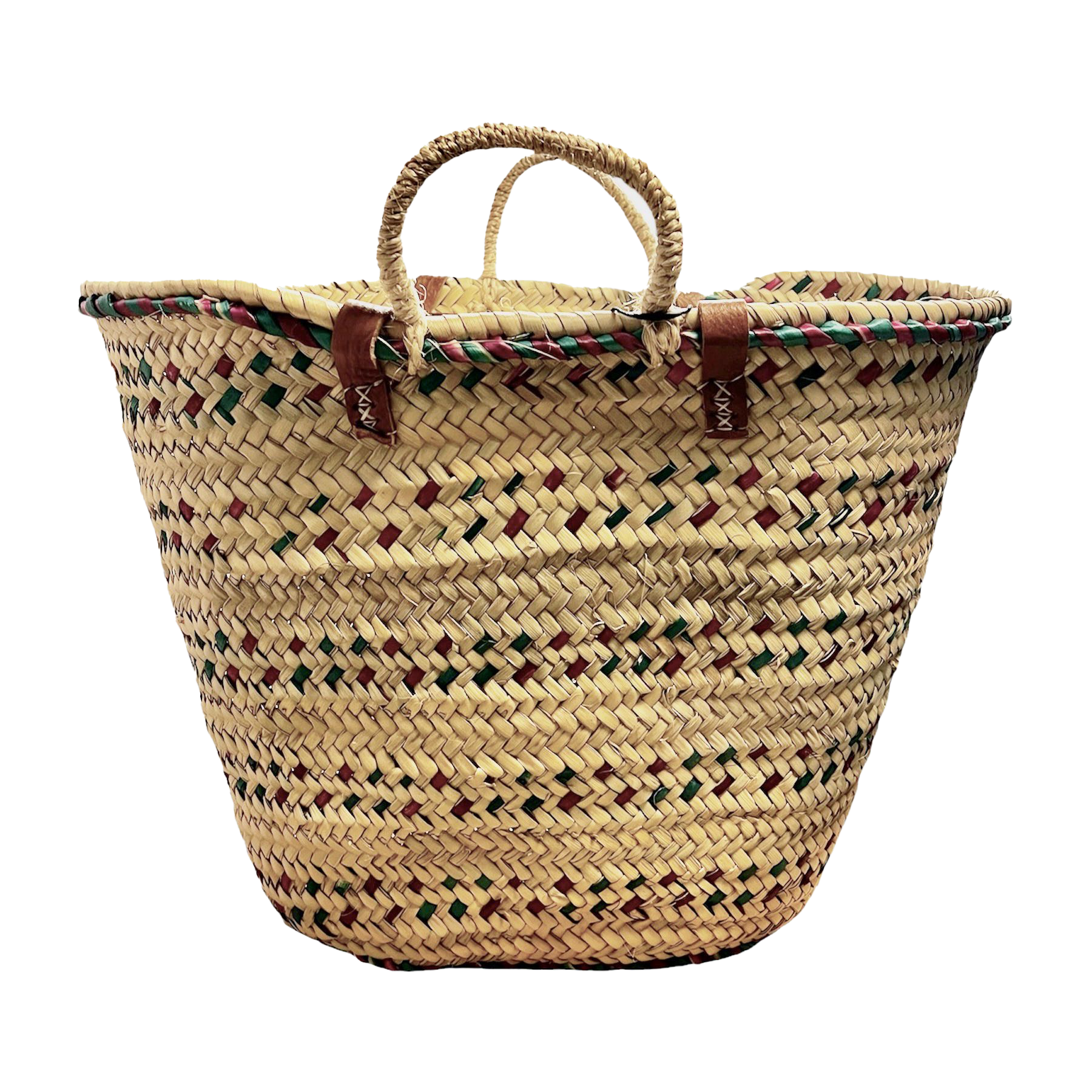 Rattan Shopper Multi L - GUNDT HOME