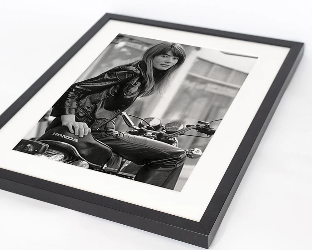 Francoise Hardy on her Motorcycle - GUNDT HOME