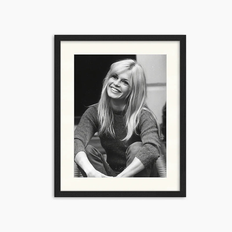 Brigitte Bardot smiling - GUNDT HOME