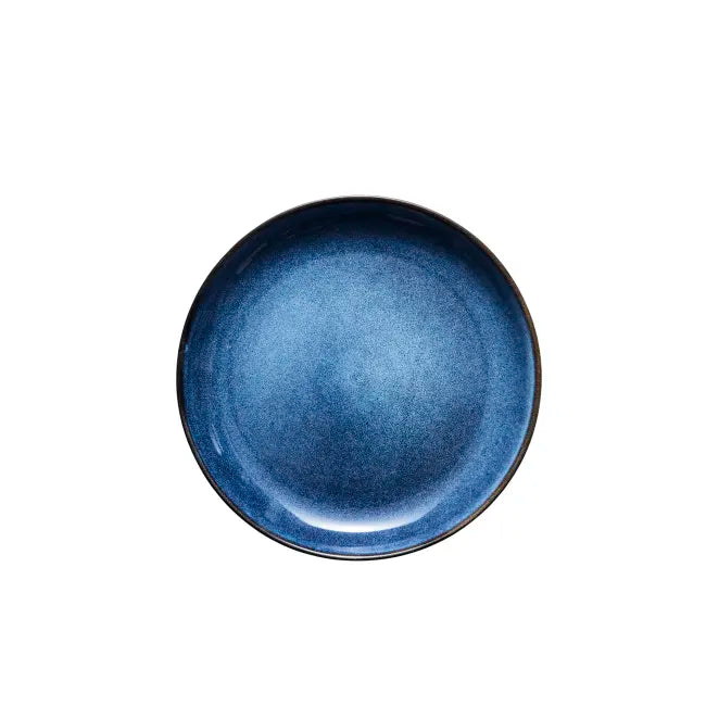 Amera Lunchteller Ø20,5 cm. blau - GUNDT HOME