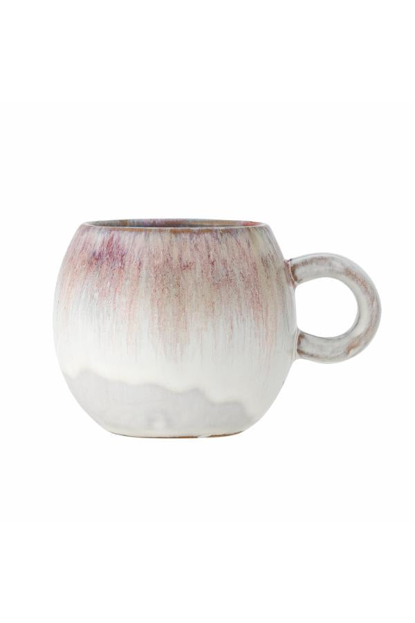 Paula Tasse, Rose, Steingut - GUNDT HOME