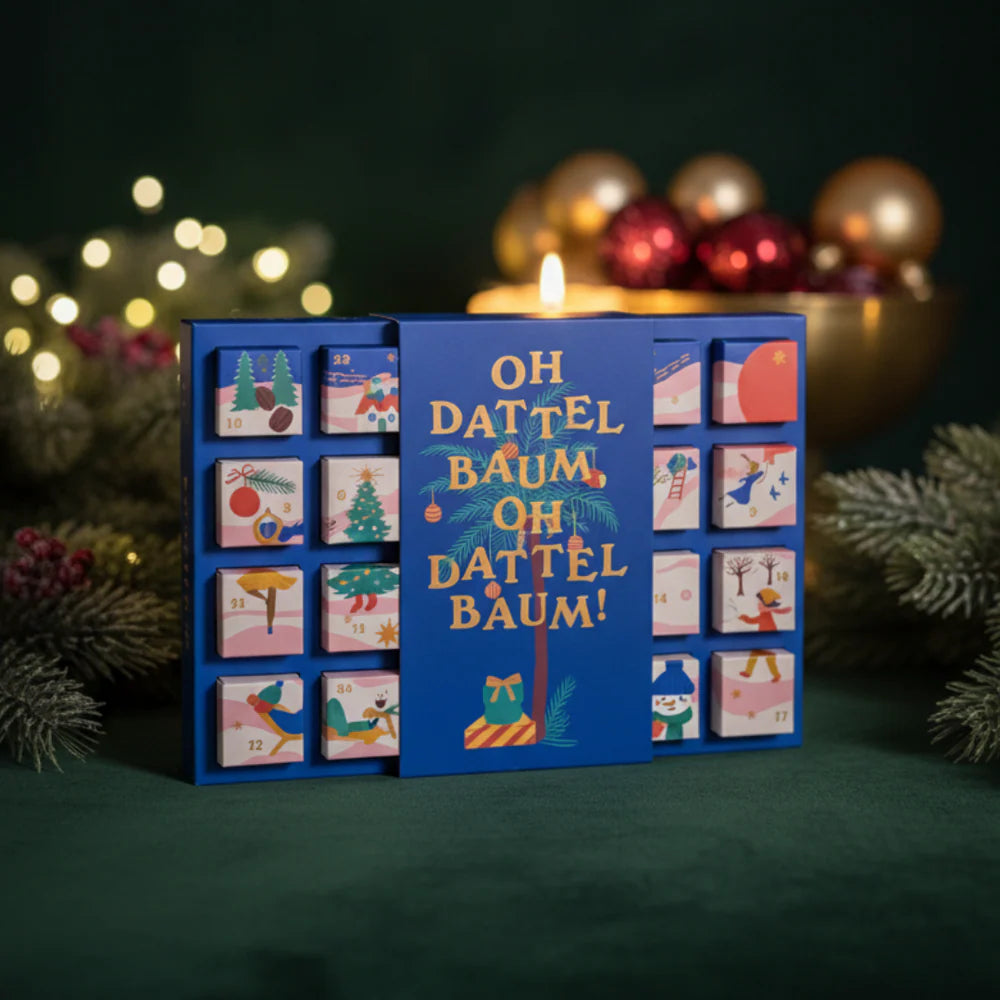 Adventskalender mit Datteln