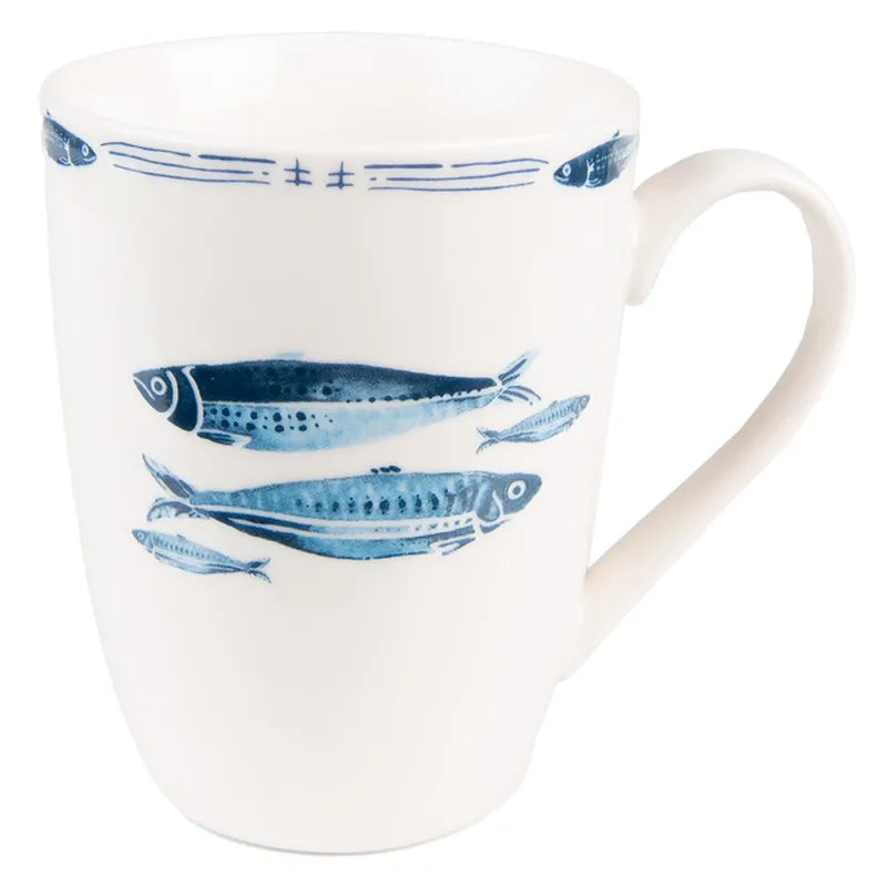 Kaffeetasse mit Fischmotiv - GUNDT HOME