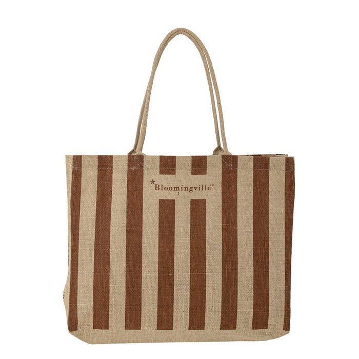 Bergamo Shopping Bag braun - GUNDT HOME