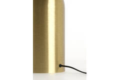 Tischleuchte matt gold
