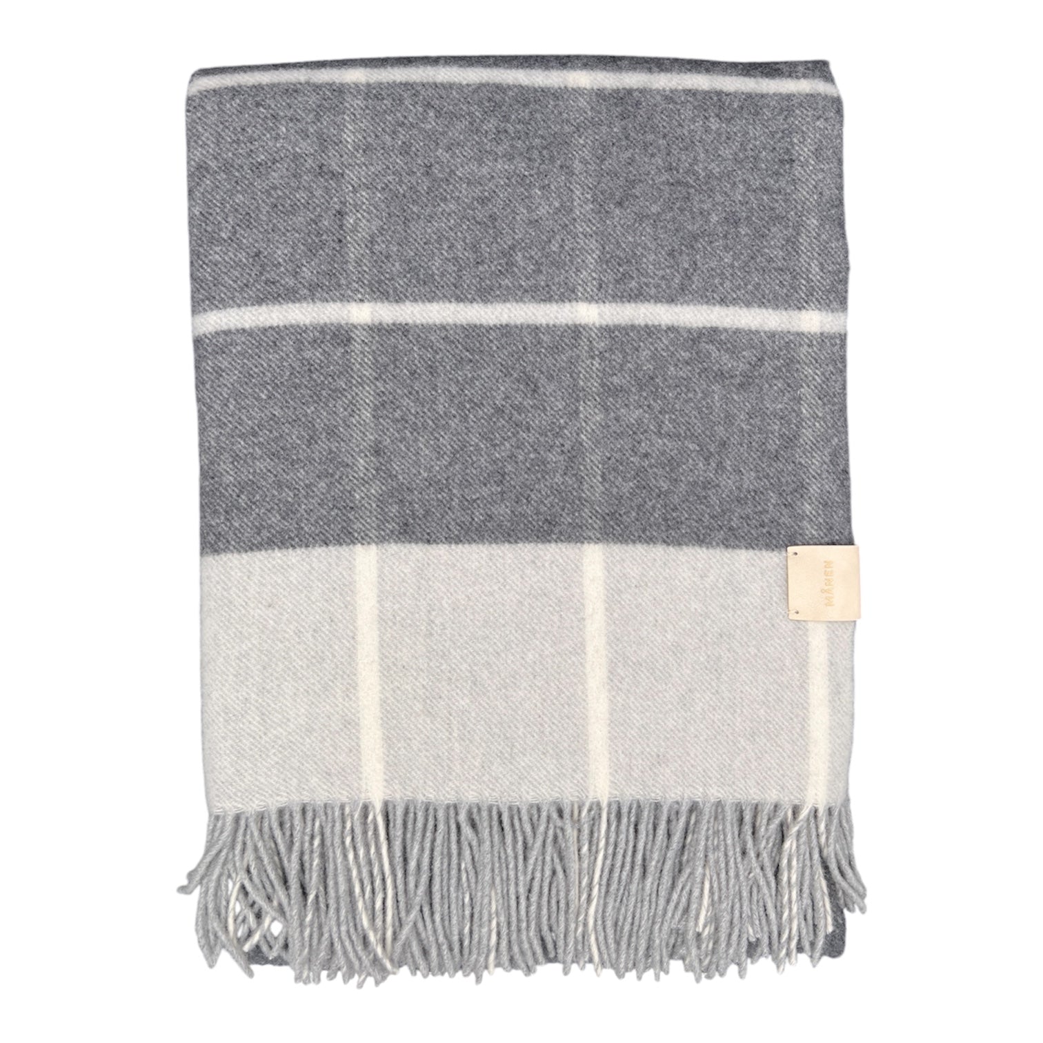 Decke Squared Grau/Hellgrau - GUNDT HOME