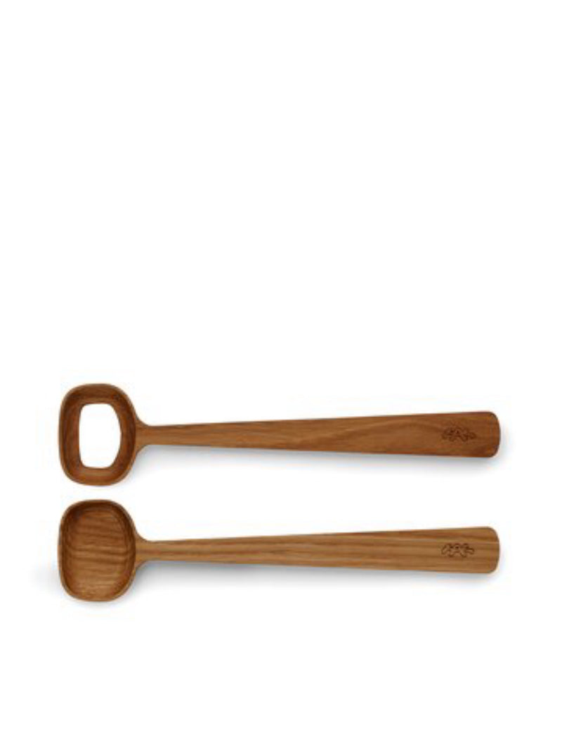 Hammershøi-Salatbesteck Eiche - GUNDT HOME