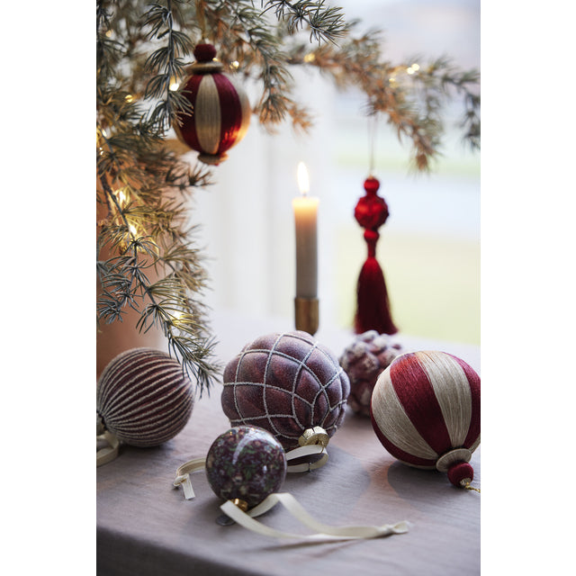 Norille Weihnachtskugel Dunkelrot - GUNDT HOME