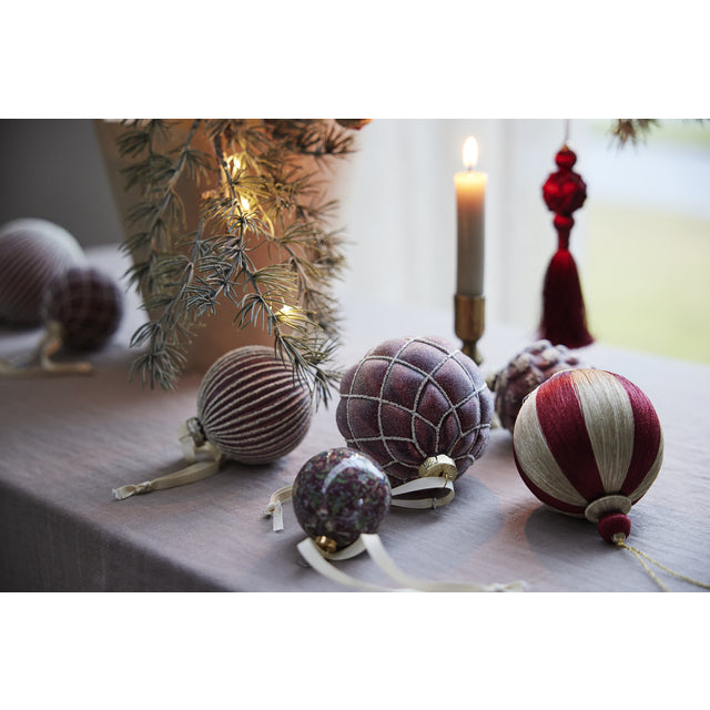 Norille Weihnachtskugel Dunkelrot - GUNDT HOME