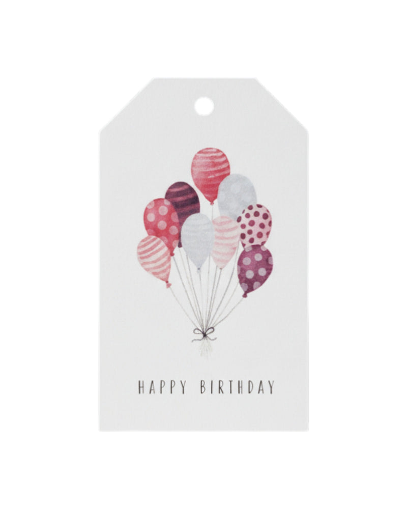 Geschenkanhänger · Birthday Balloons - GUNDT HOME