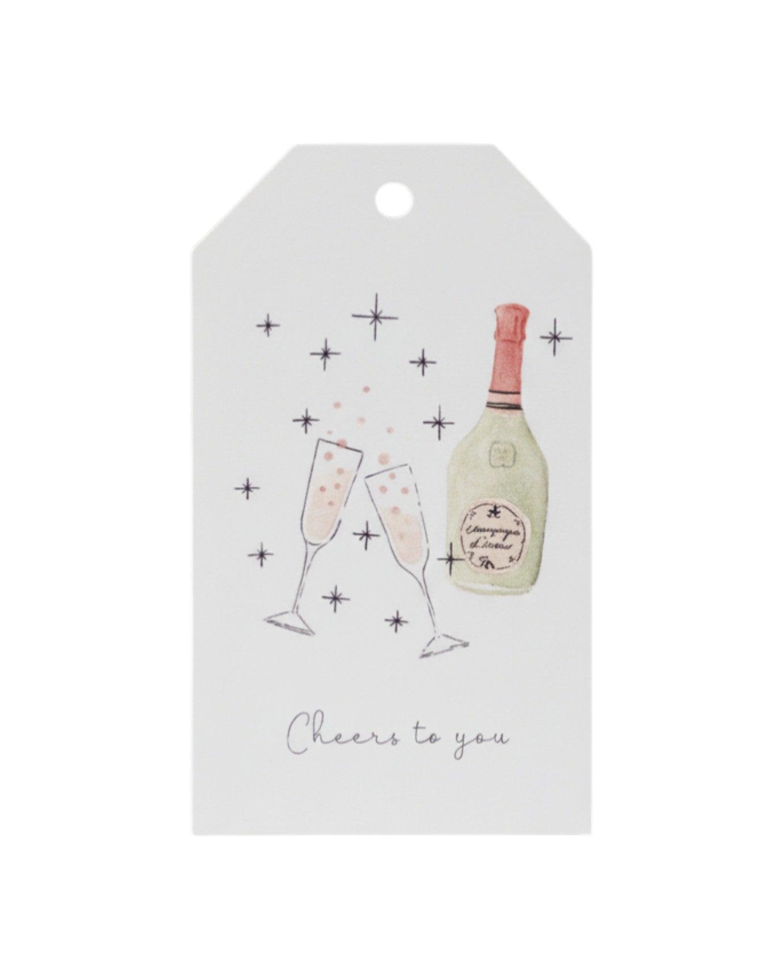Geschenkanhänger · Cheers to you - GUNDT HOME
