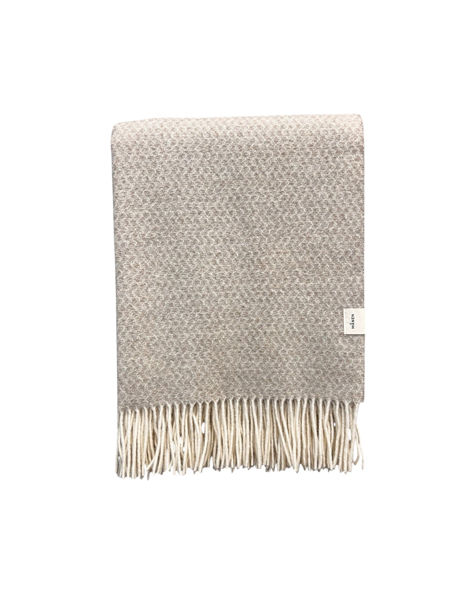 Decke Waves mini Braun/Cremé - GUNDT HOME