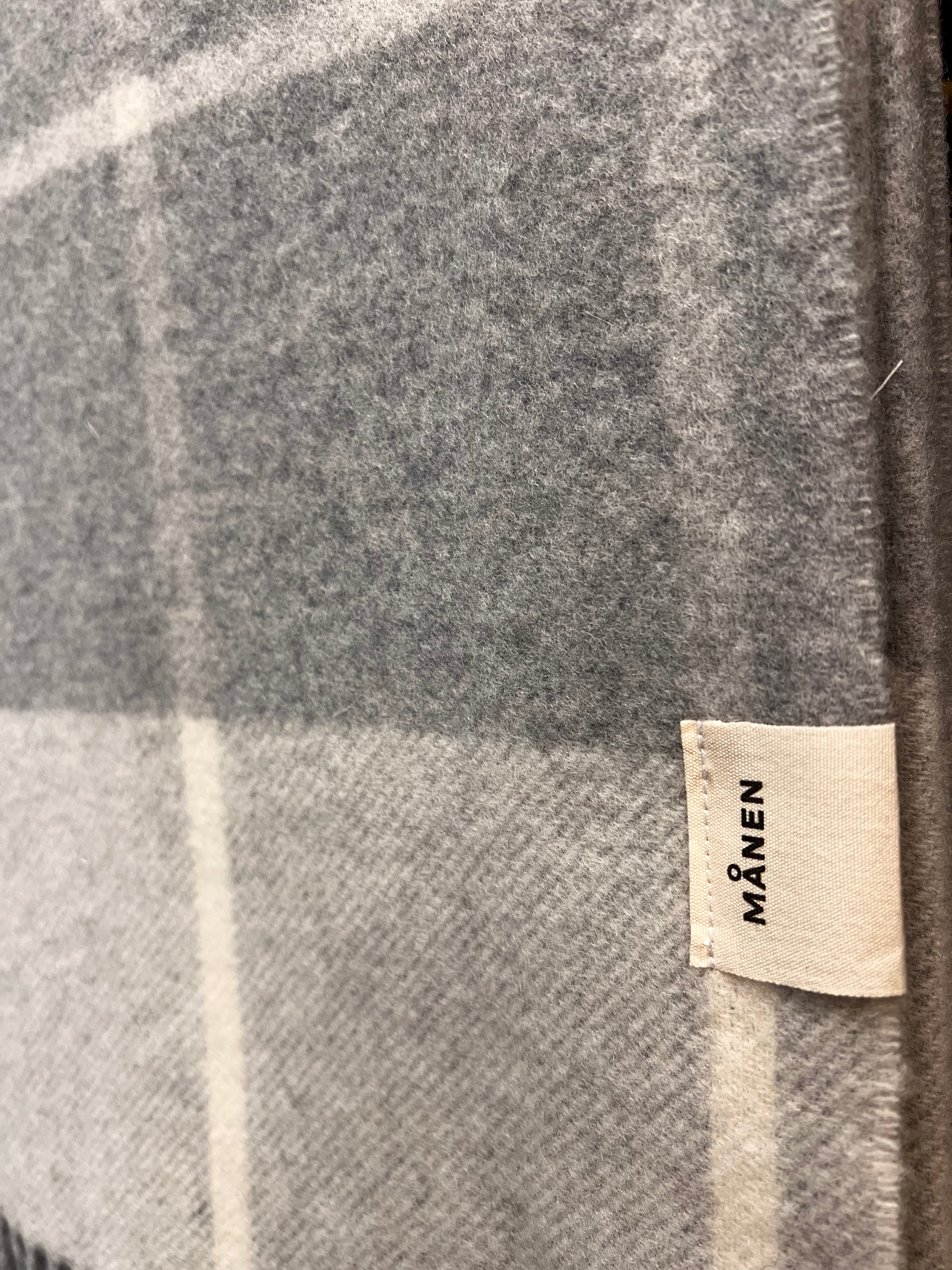 Decke Squared Grau/Hellgrau - GUNDT HOME