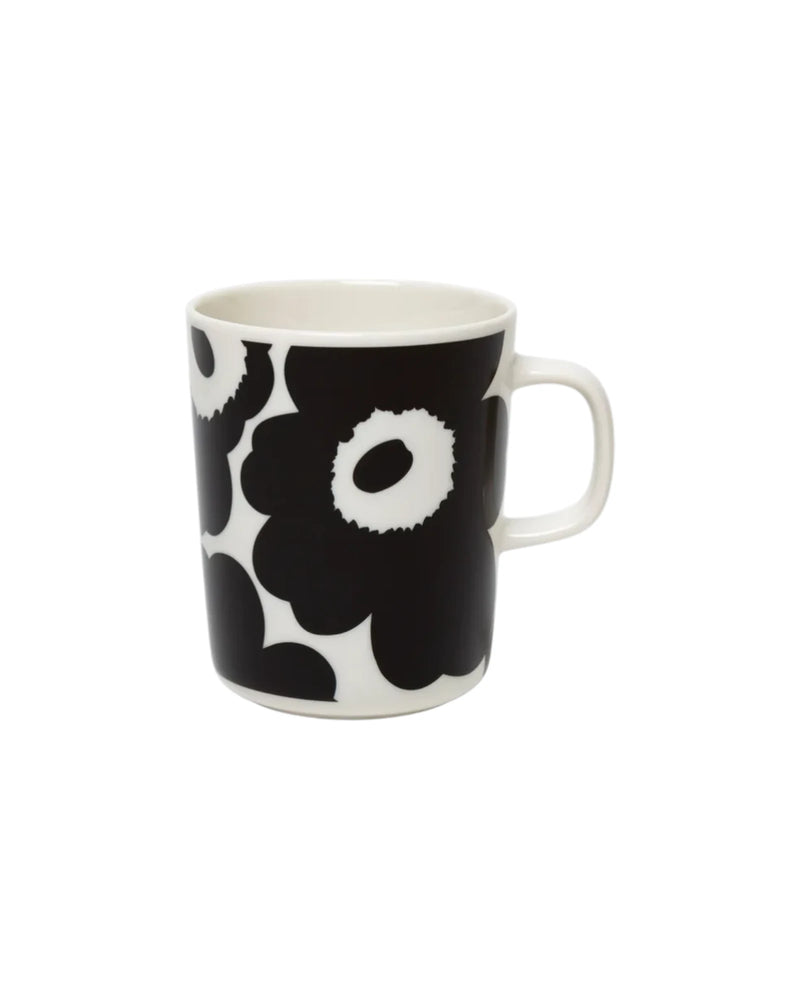 Tasse Unikko Schwarz/Weiß 250ml - GUNDT HOME