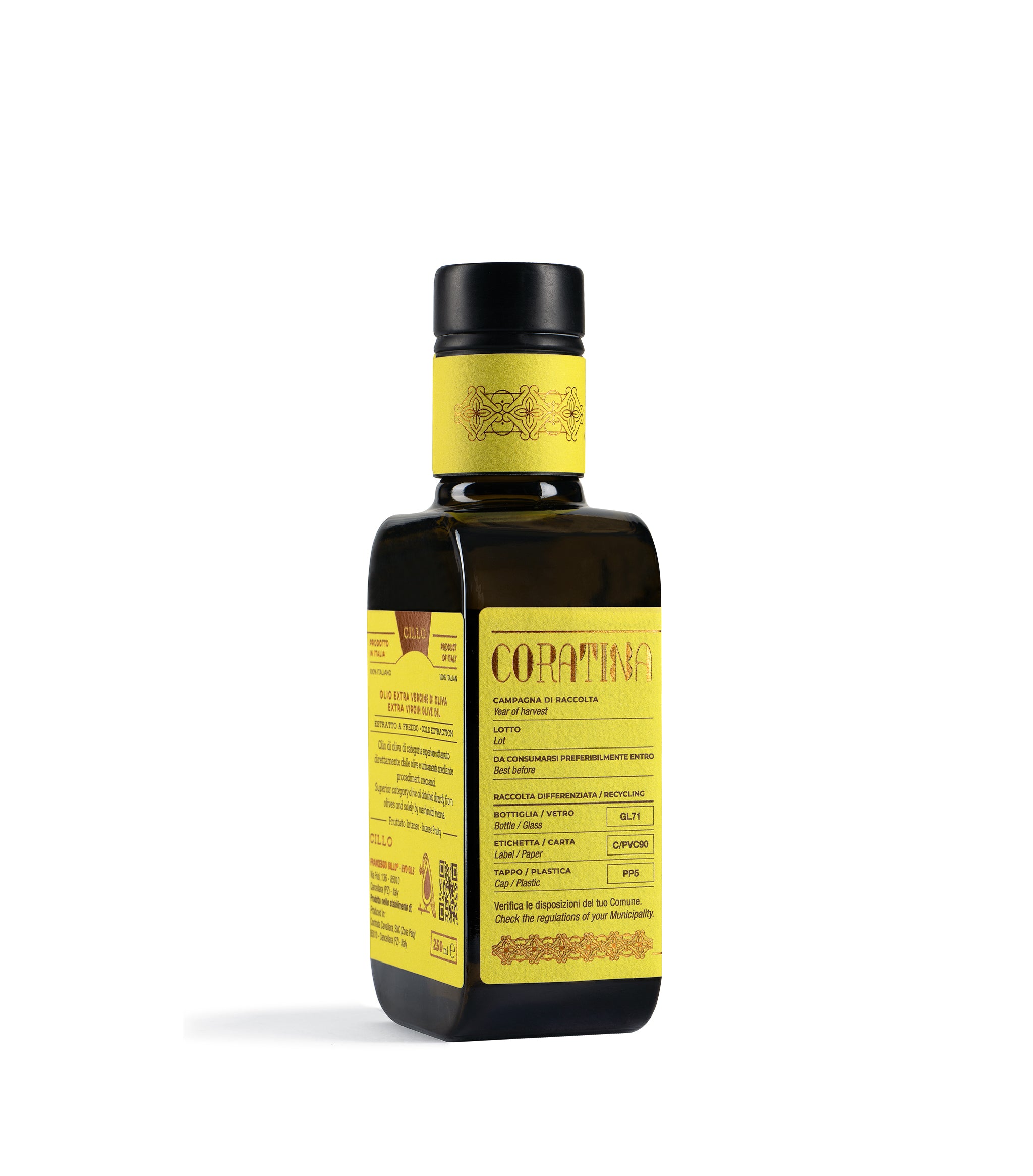 Mono, Coratina – Natives Olivenöl Extra 250ml