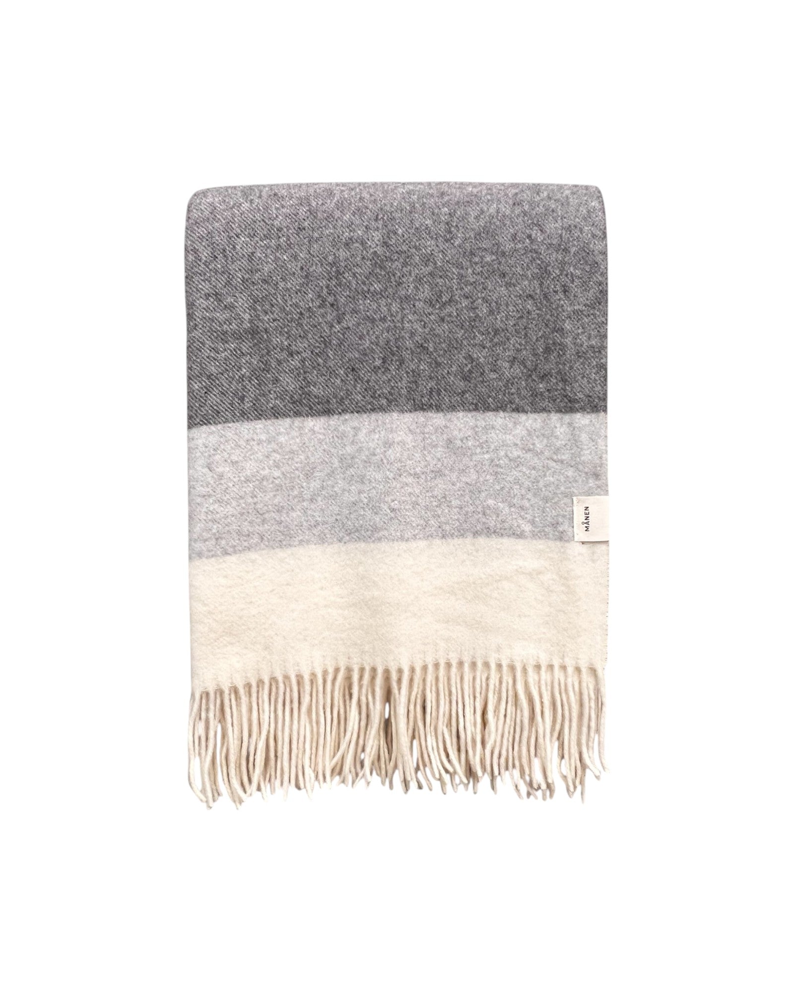 Decke Stripes Grau/Hellgrau - GUNDT HOME