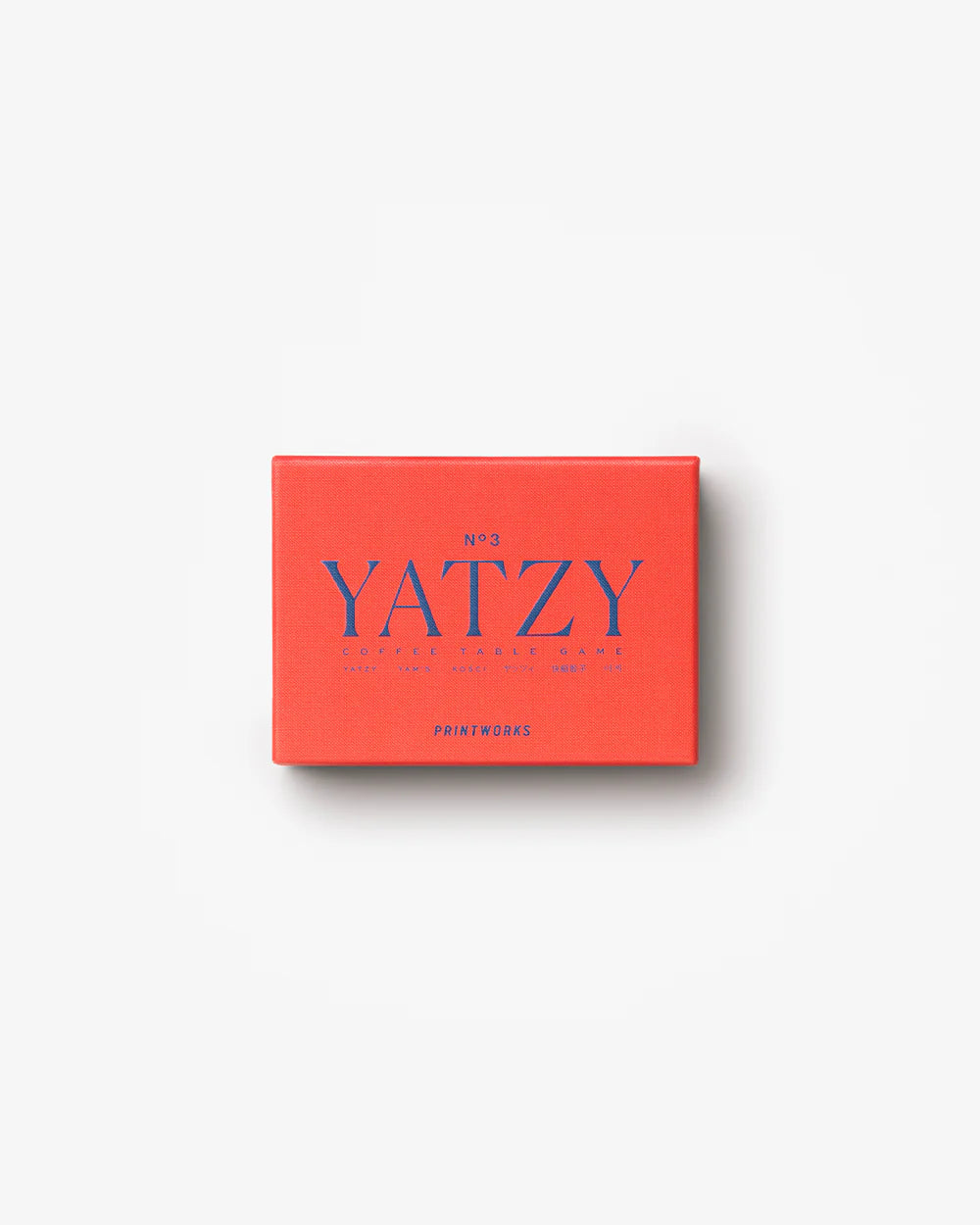 PRINTWORKS Yatzy Classic Rot