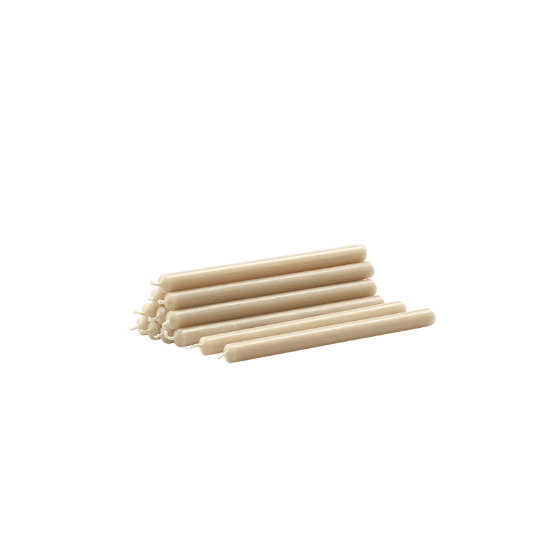Nagel Stabkerzen Beige - GUNDT HOME