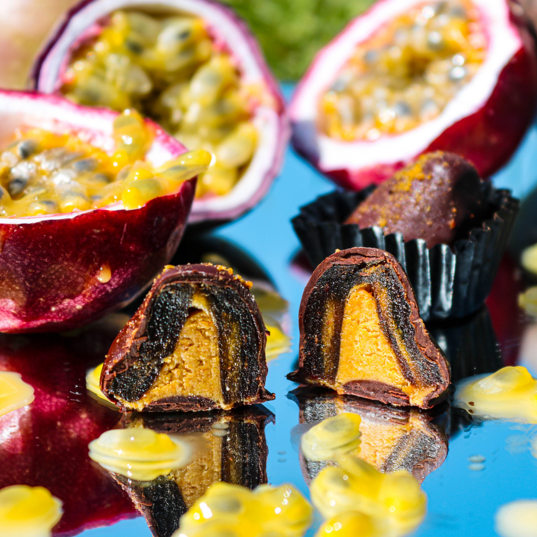 Dattelpralinen: Maracuja Madness (Bio) - GUNDT HOME