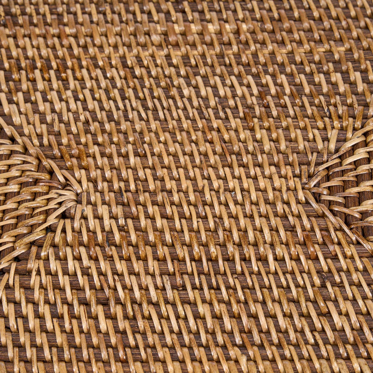 Das koloniale rechteckige Tischset - Naturbraun - GUNDT HOME