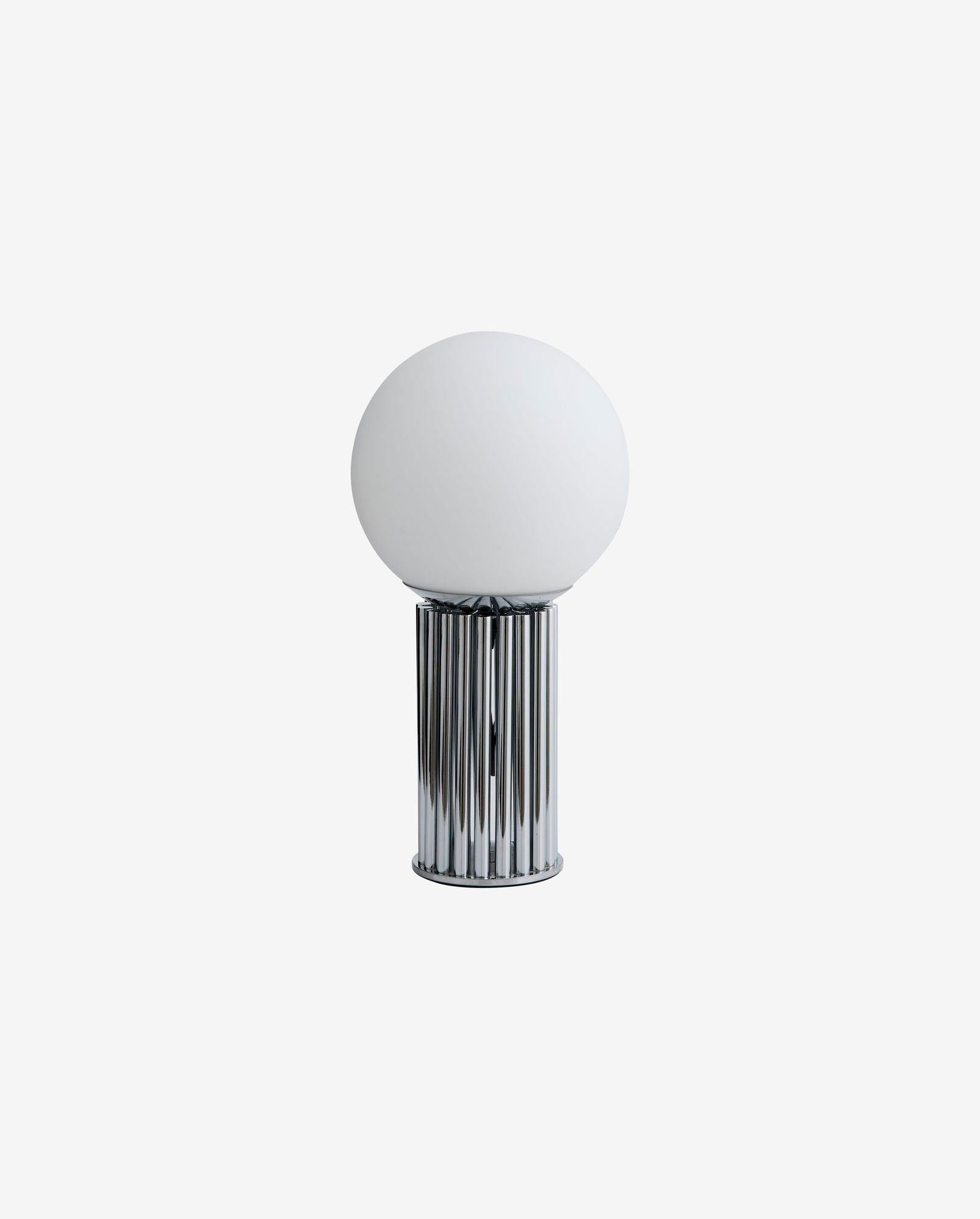 HERMOD table lamp - chrome finish