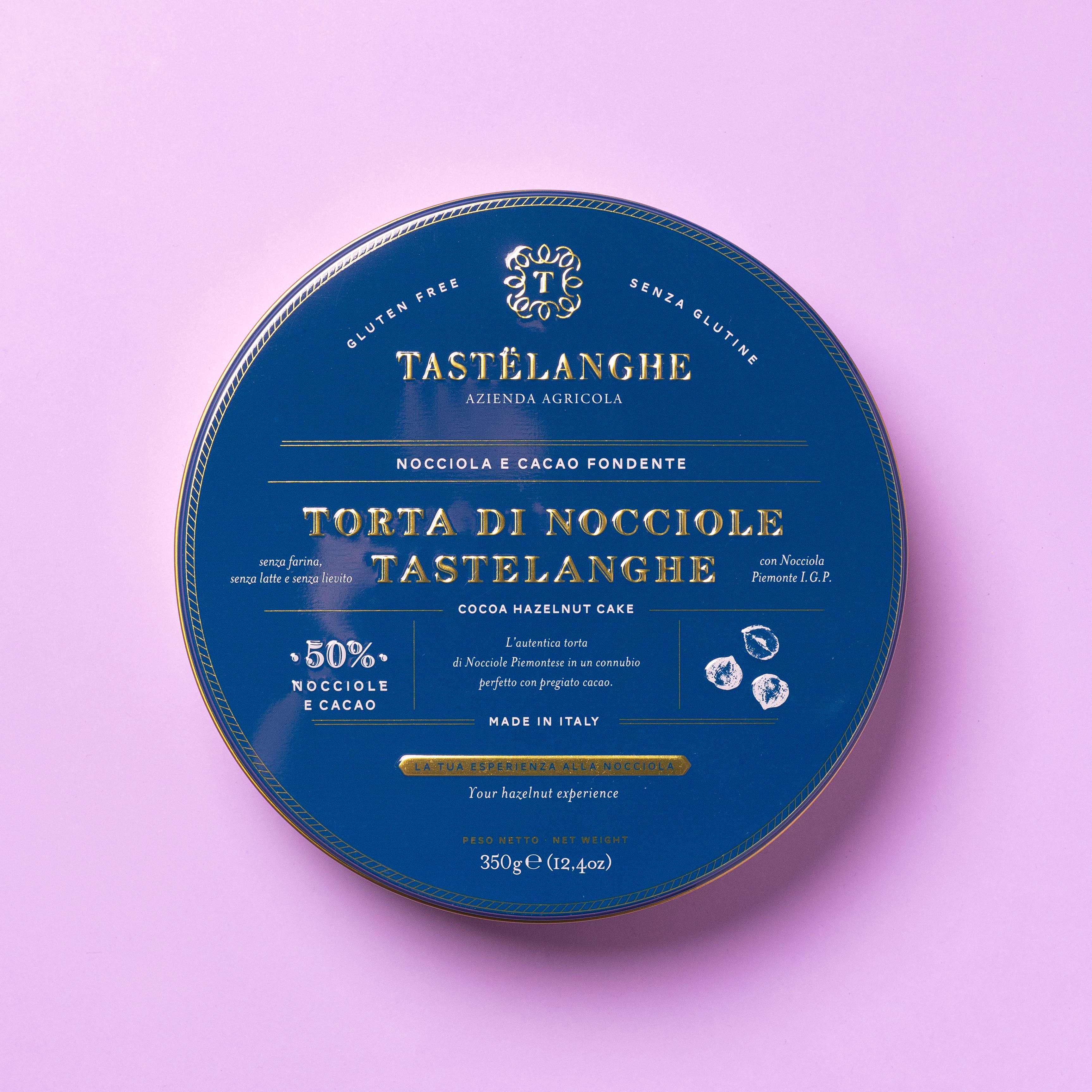 DARK Tastëlanghe Haselnusskuchen (Tortenschachtel) 350g - GUNDT HOME
