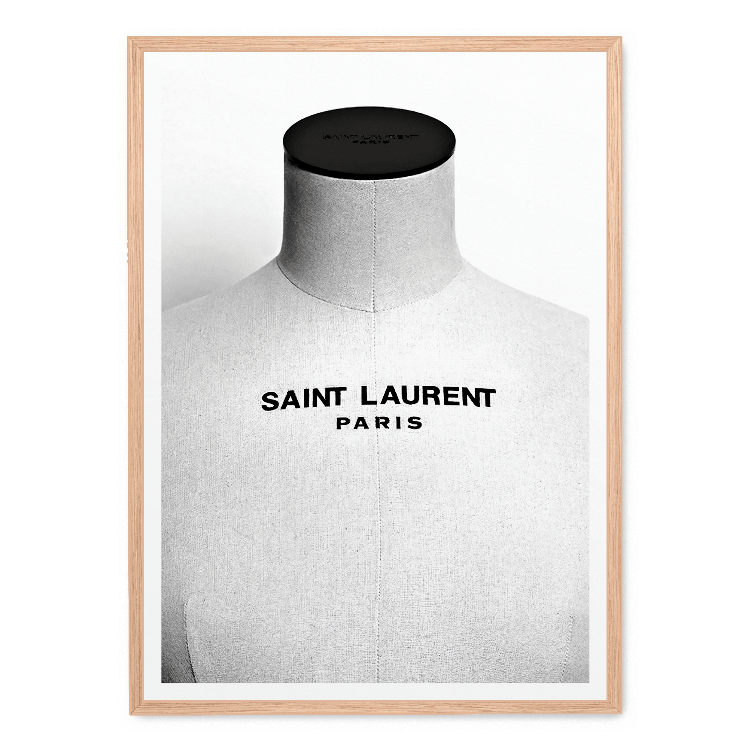 Saint Laurent Schaufensterpuppen-Plakat: No frame / A4 (21 x 29,7 cm)