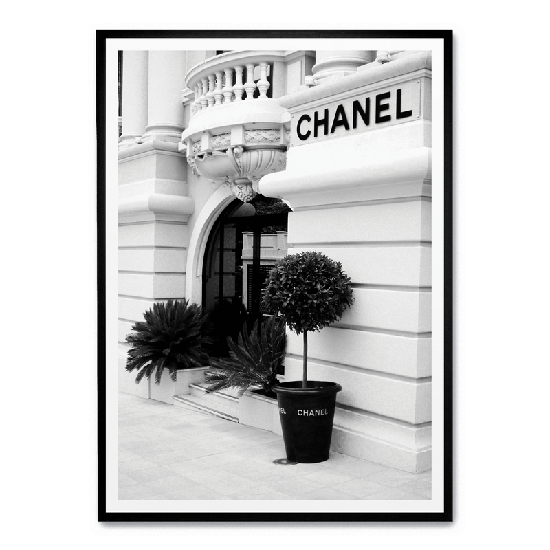 Chanel-Store-Poster: No frame / A4 (21 x 29,7 cm)