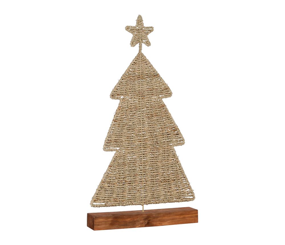 COTE TABLE Weihnachtsbaum aus Seegras