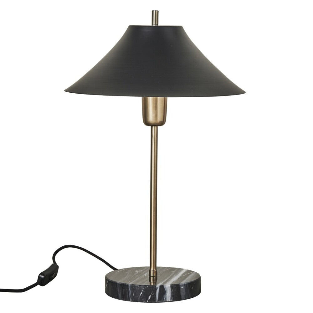 Sofia bordlampe H52 cm. sort