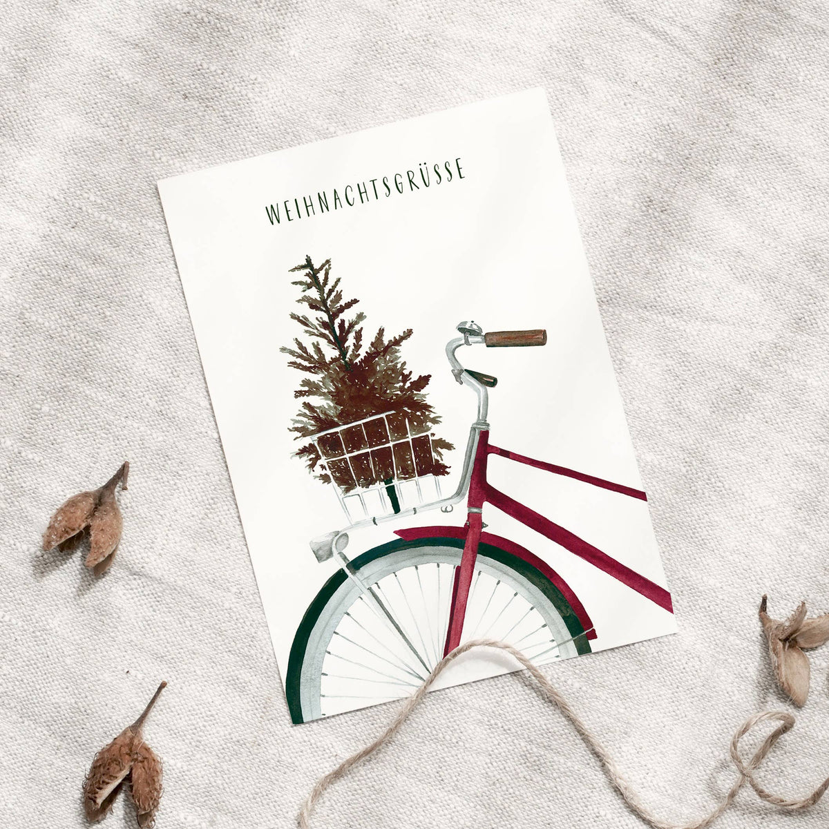 Postkarte · Weihnachtsgrüße