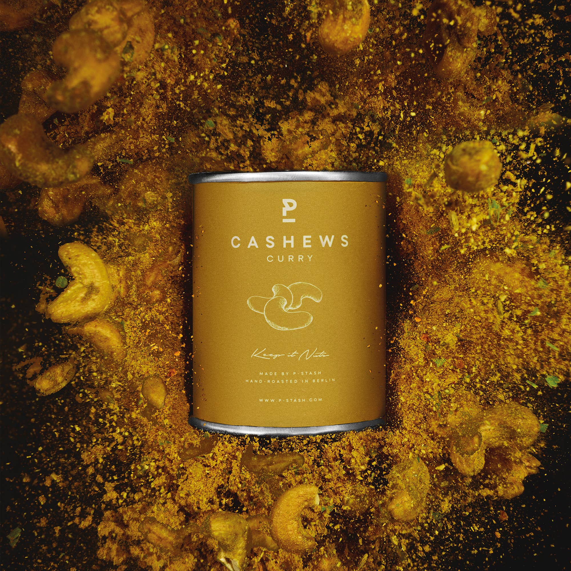 Cashew - Curry - Mini 55g - GUNDT HOME