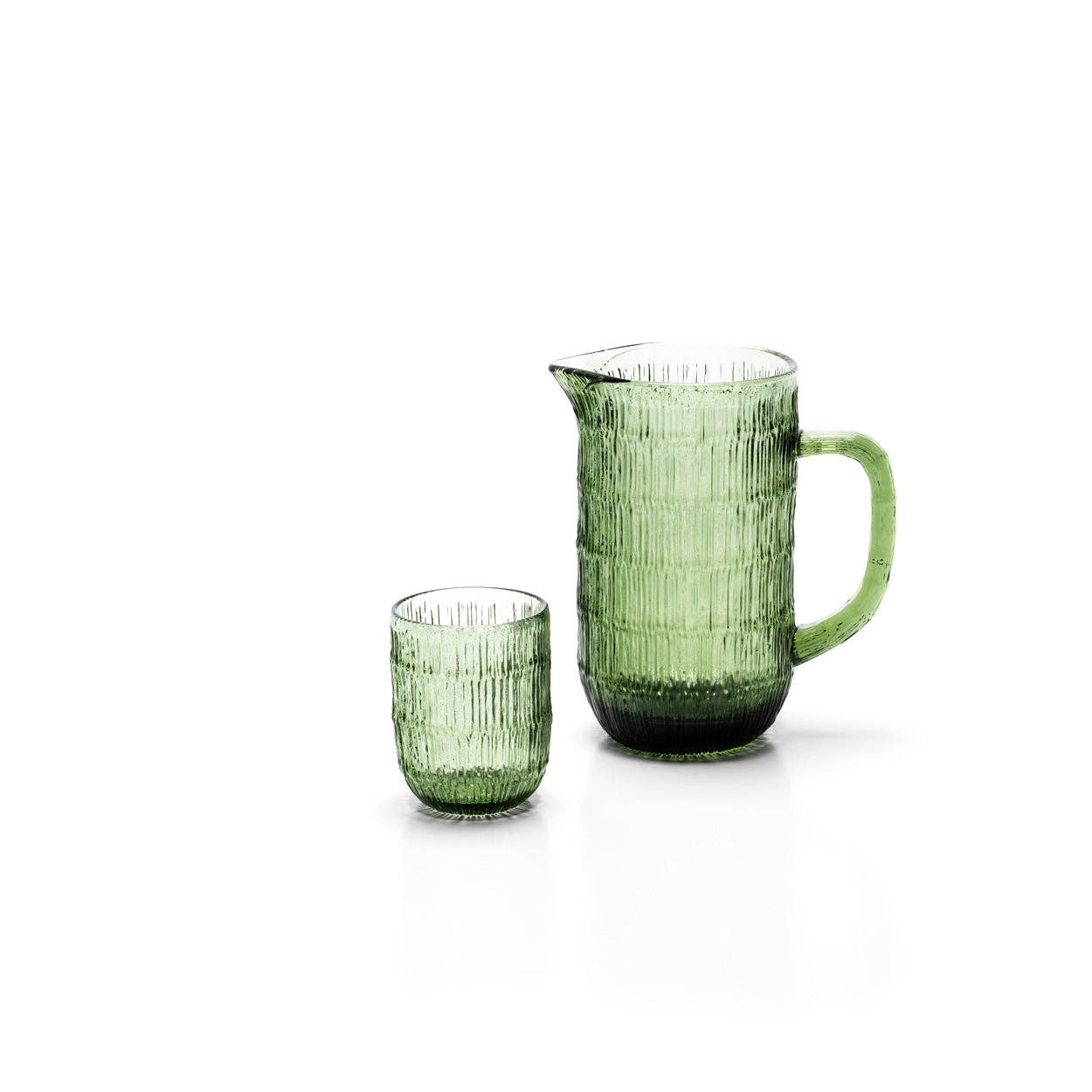 Der Moss Ripple Krug - Grün - GUNDT HOME