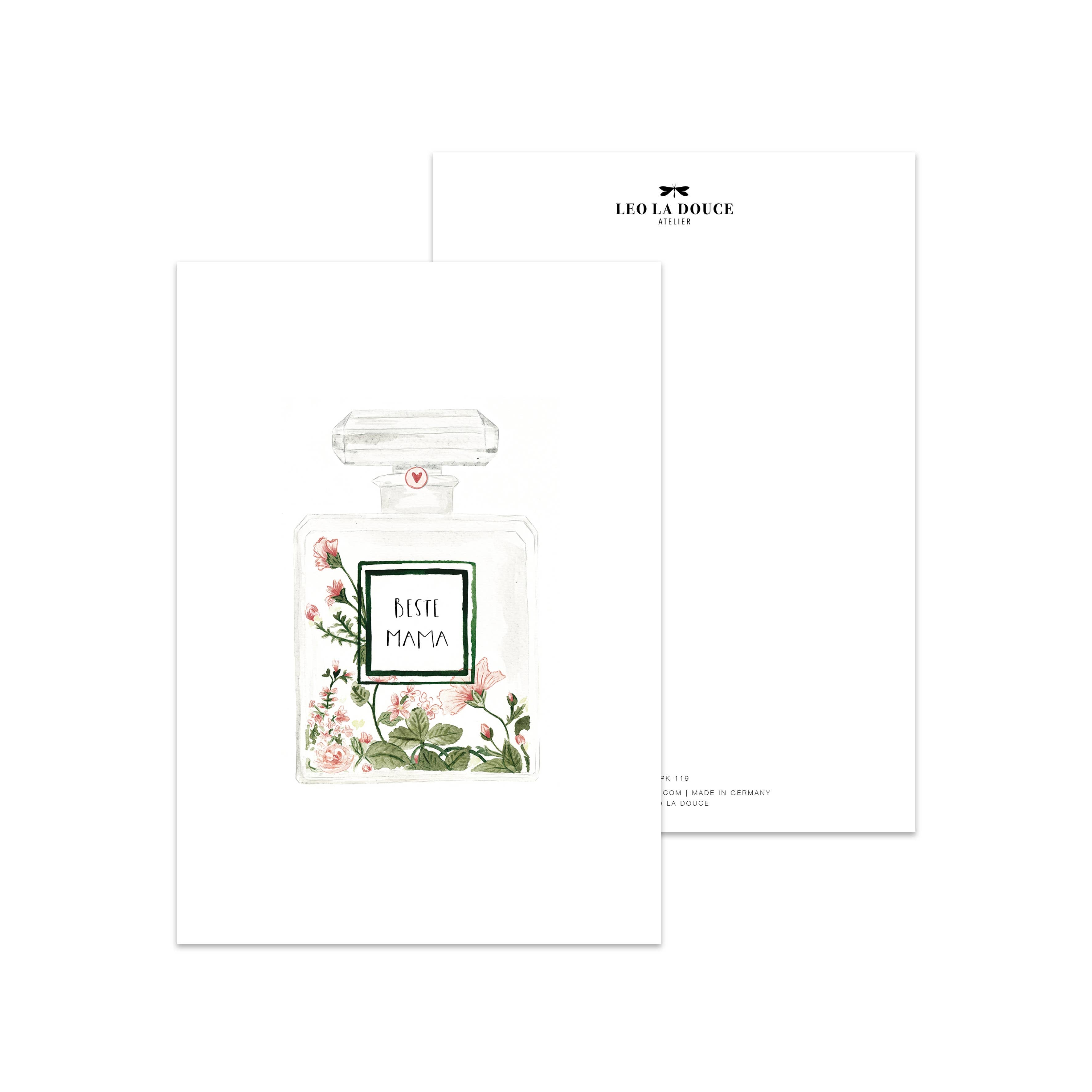 Postkarte - Beste Mama - GUNDT HOME