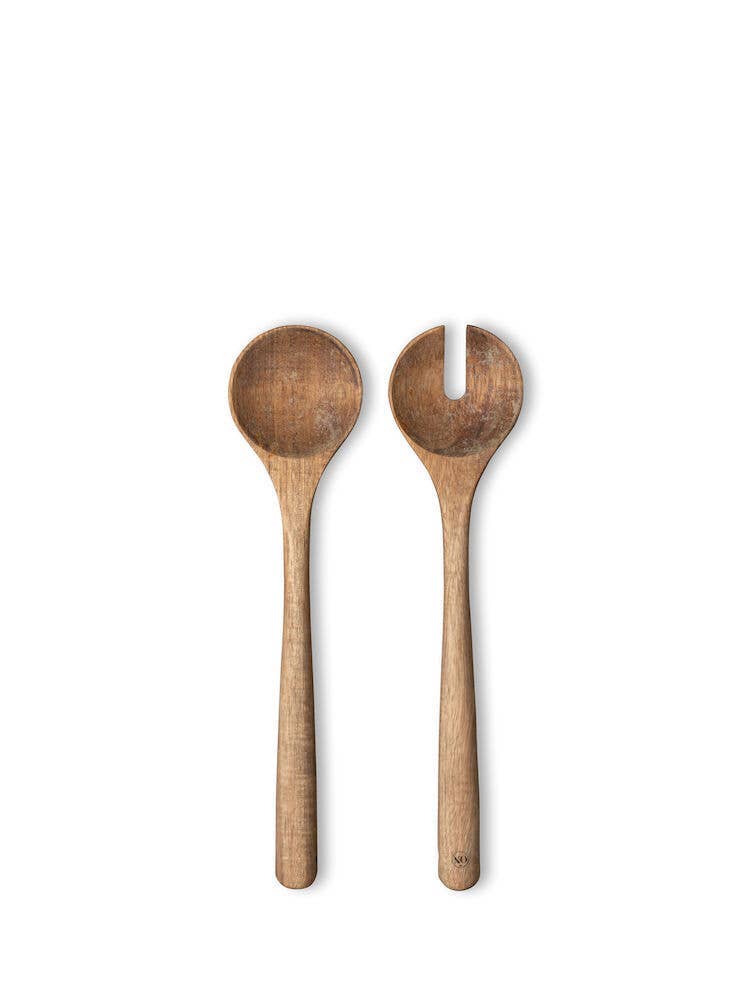 Salatbesteck Set Shai aus Akazienholz - GUNDT HOME